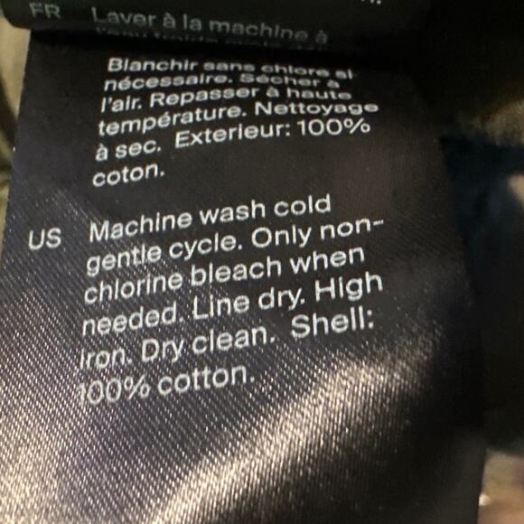 COS olive green baggy pants size 38 - Picture 4 of 8